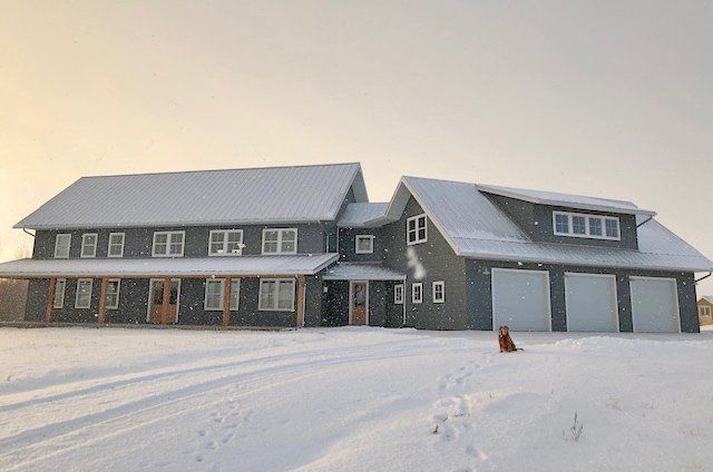 New constructed house