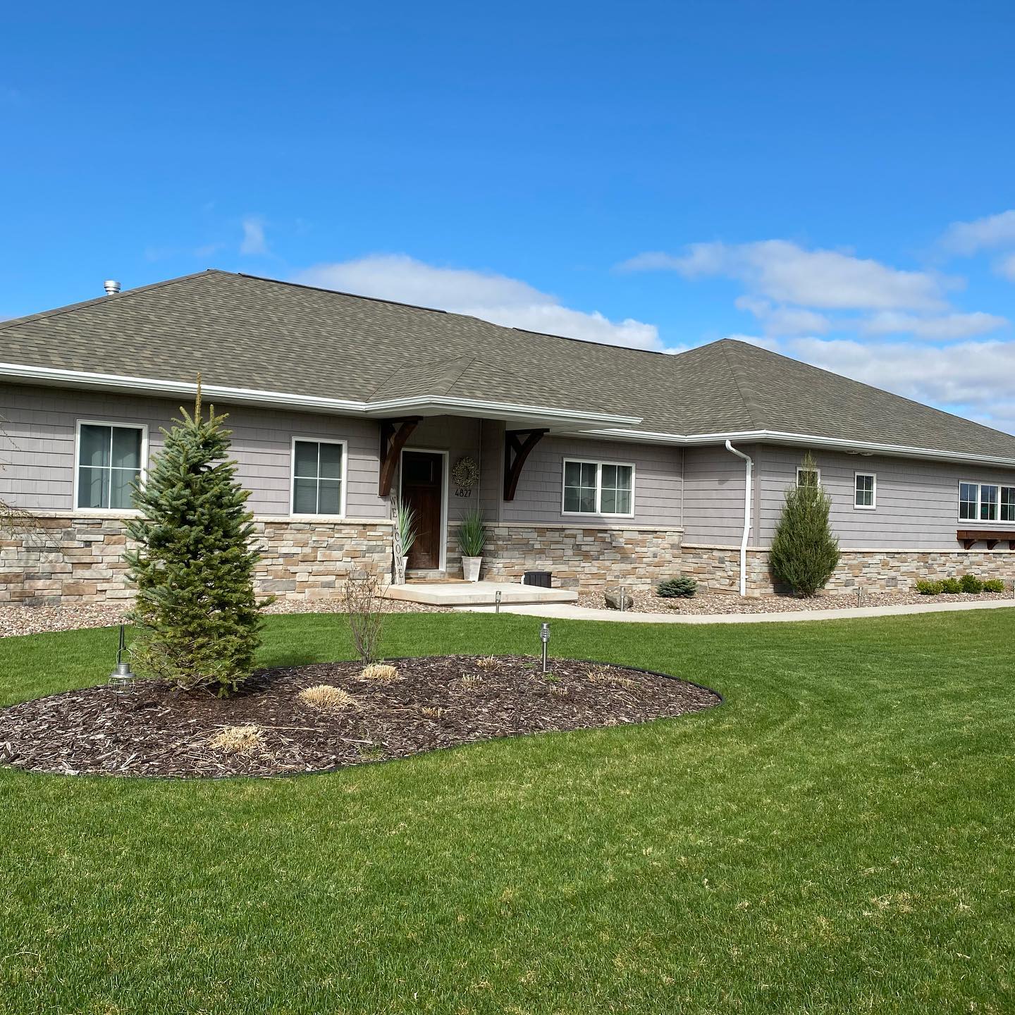 New constructed house