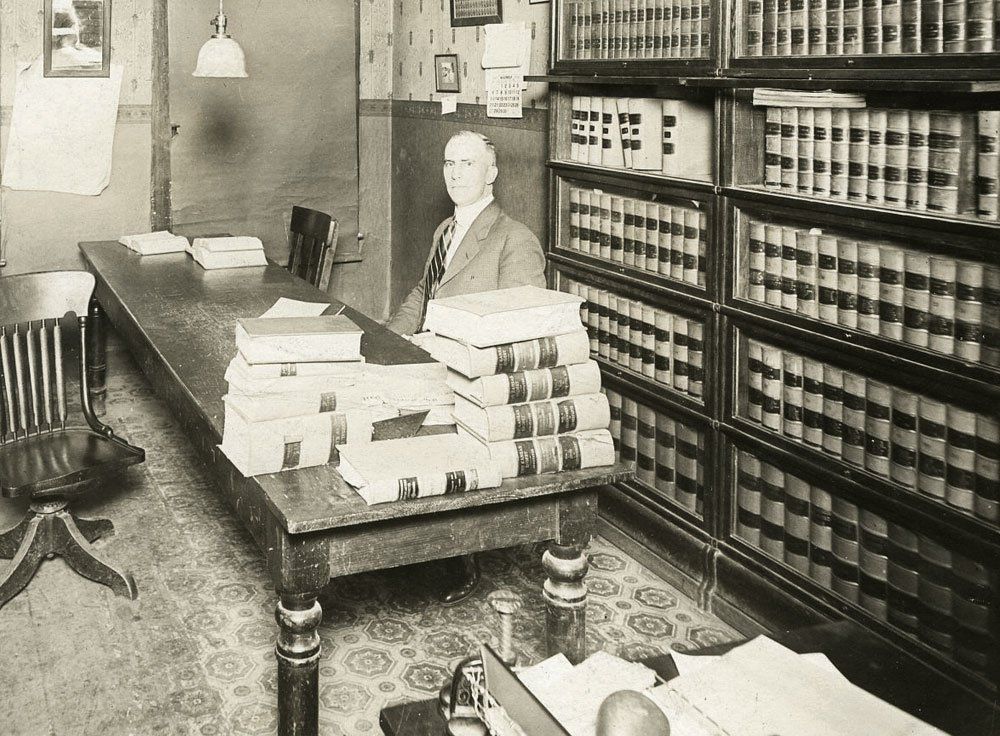 John J. Riling in firm library
