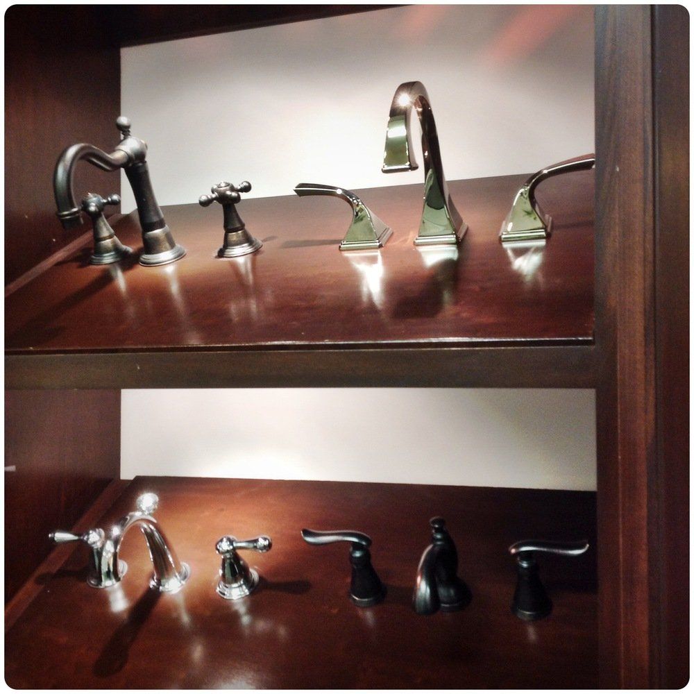 Different style of faucets