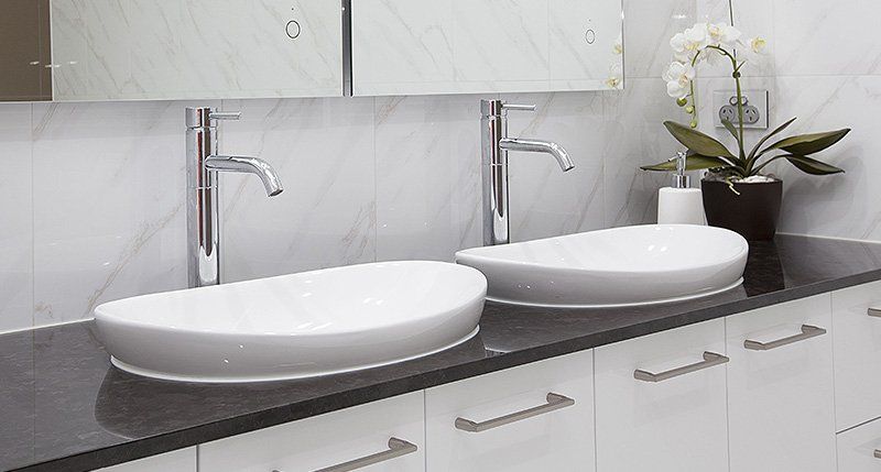 Modern bathroom sink