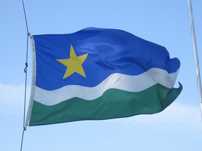 North star flag