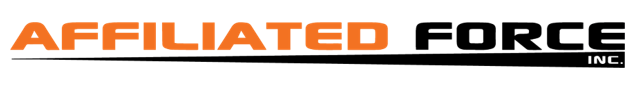 Affiliated Force Inc. logo in orange and black text on a white background