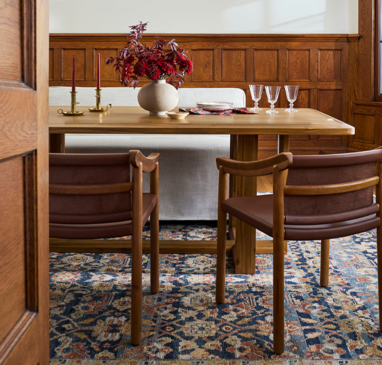 dining table and chairs