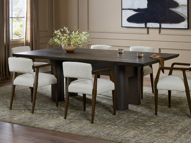 dining table and chairs