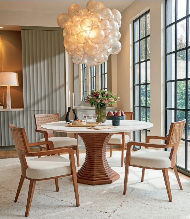 dining table and chairs