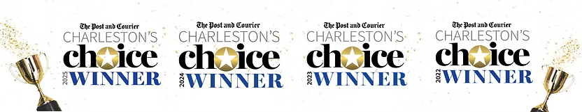 The Post and Courier Charleston's Choice Winner badges