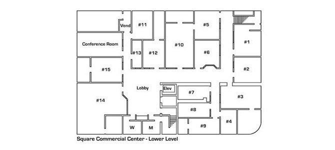 Lower Level Floor Plan: