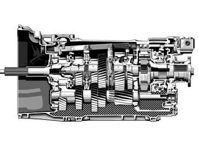 Automotive transmission assembly