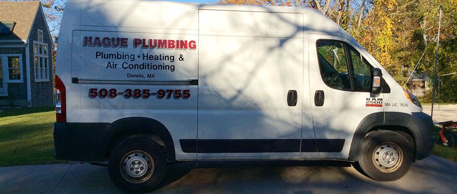 Hague Plumbing and Heating Service Van