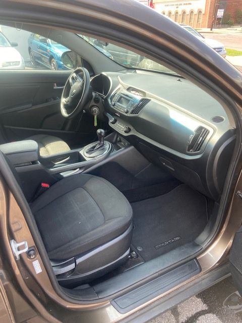 2013 Kia Sportage front seat