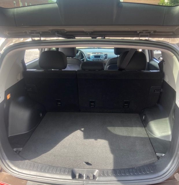 2013 Kia Sportage back storage