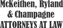 McKeithen, Ryland & Champagne- Logo
