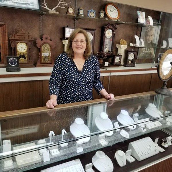 Inside the Brownlee Jewelers shop