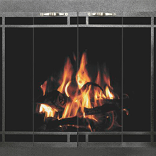 fireplace-center-glass-doors