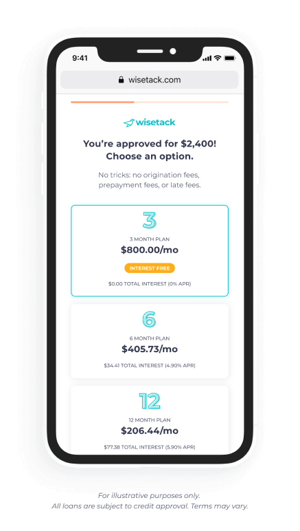 Mobile app screen showing a crypto rewards offer with three selectable payout amounts in teal and gold.
