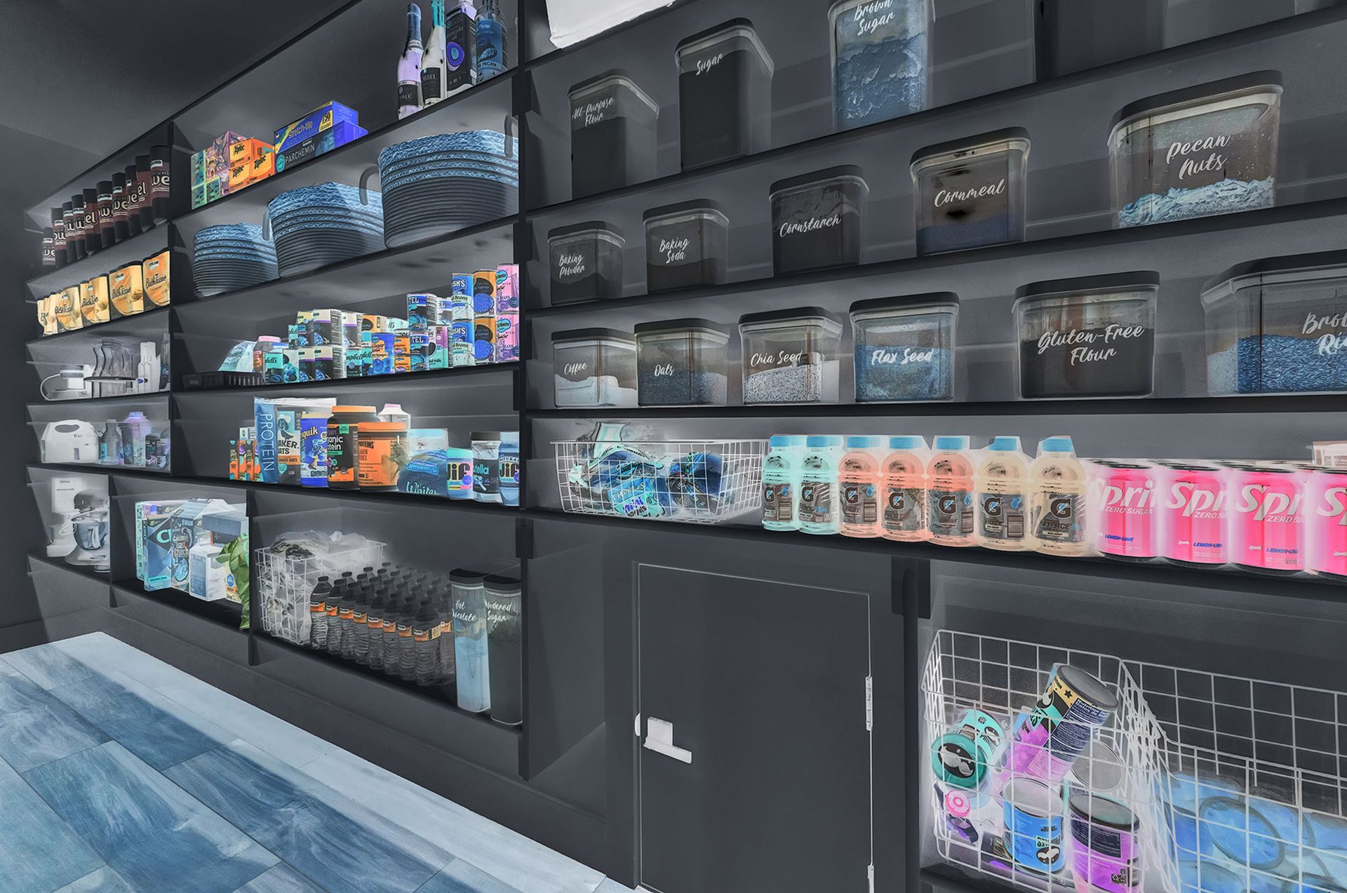 A store filled with lots of products on shelves.