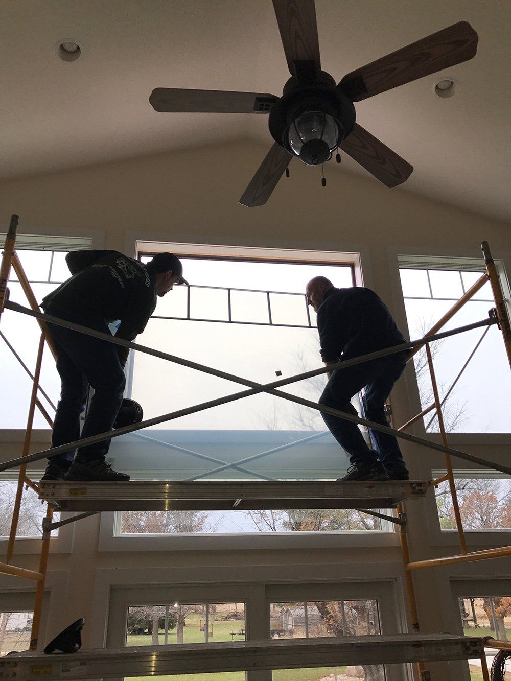 Residential glass installation service
