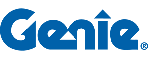 Blue Genie logo with the letter