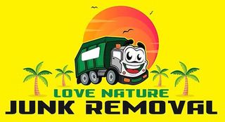 Love Nature Junk Removal Logo