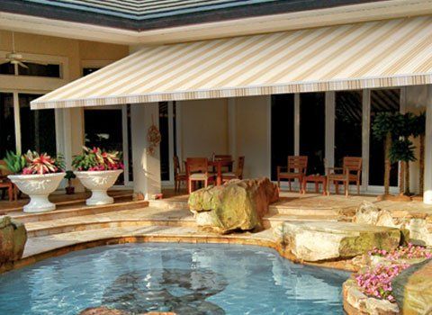 Awning and Swimming Pool