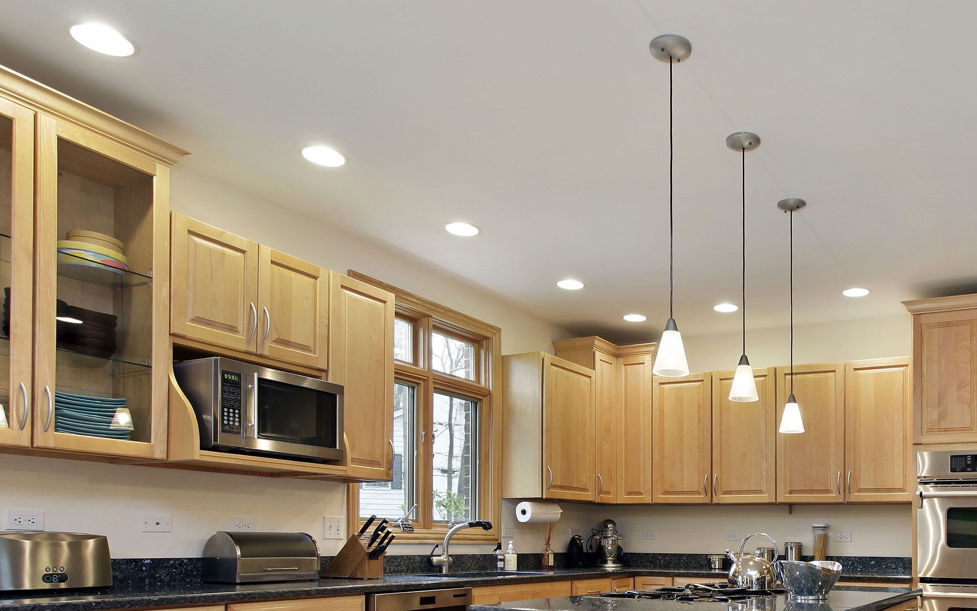 Kitchen recessed lighting