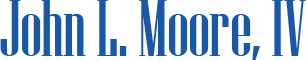 John L. Moore, IV - Logo