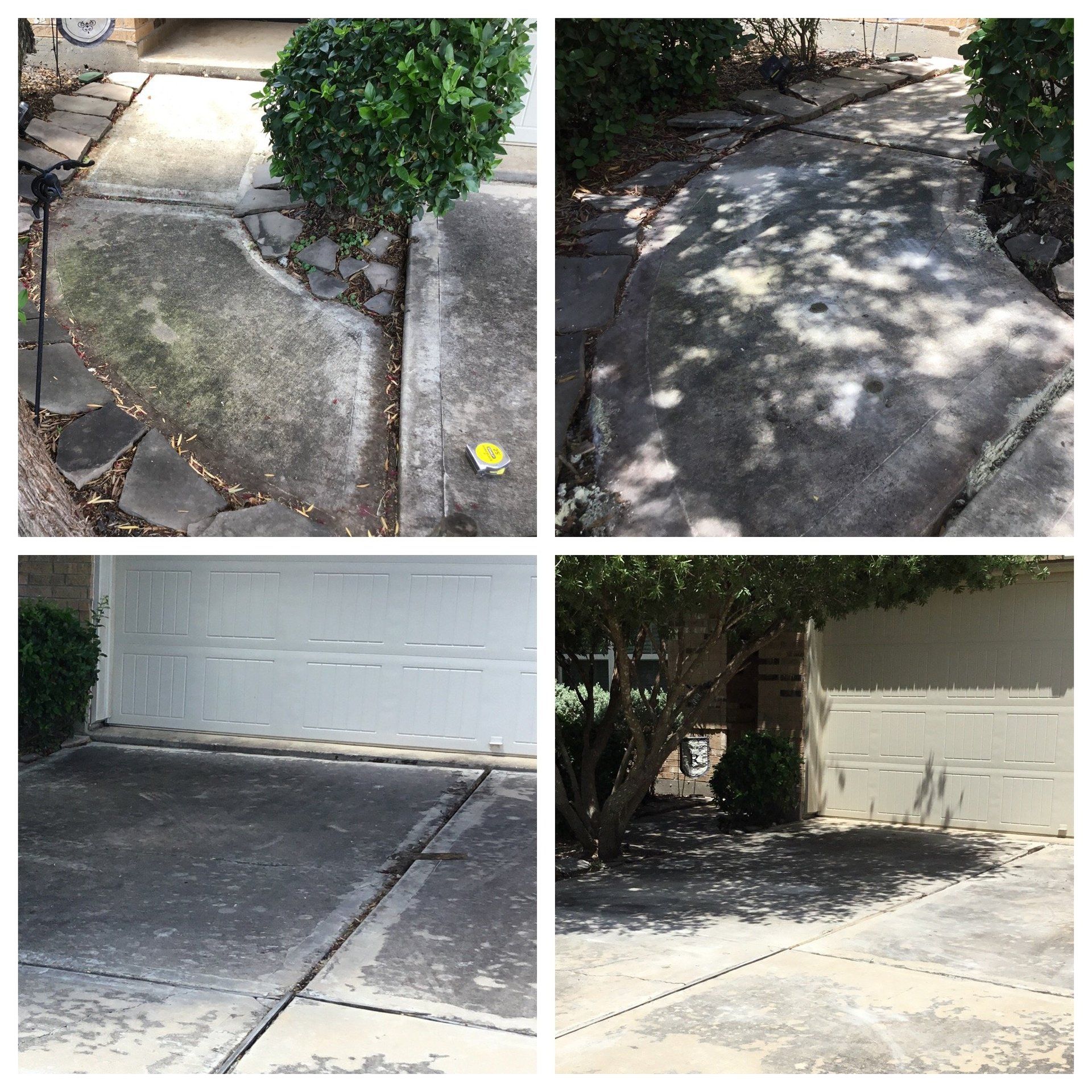 Driveway & Entry Slabs Lifted, Houston TX