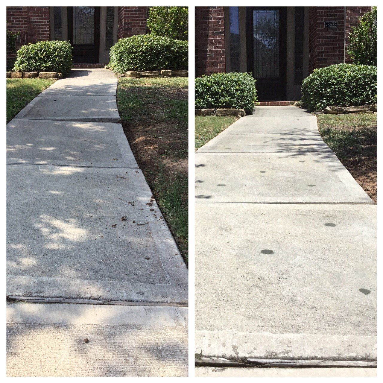 Entry Sidewalk Repair, Houston TX