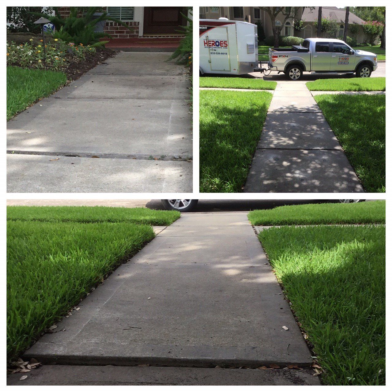 Cinco Ranch TX,  Sidewalk Repair