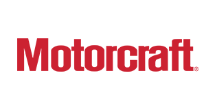 Motorcraft logo in red letters on a white background.