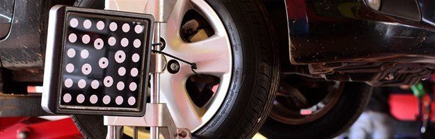 Tire alignment service