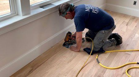 Hardwood floor repairs