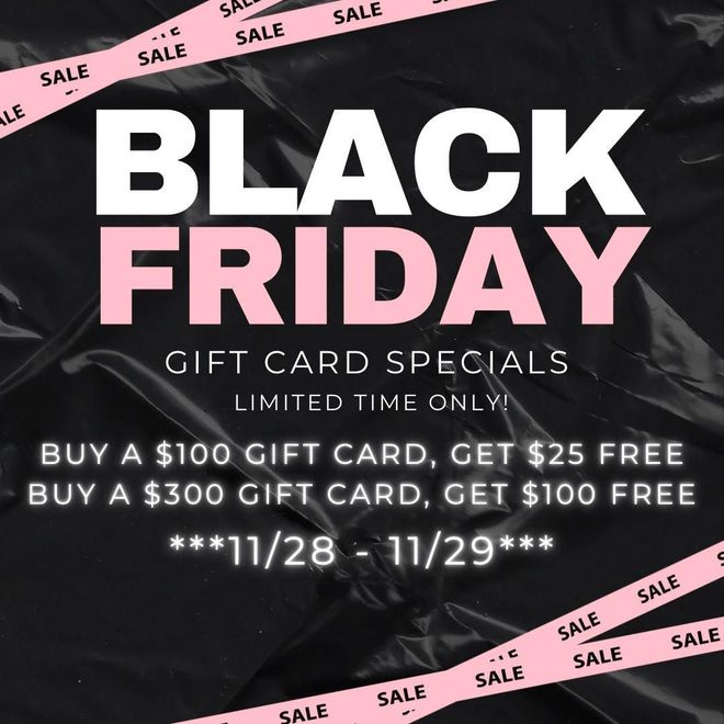 Black Friday Gift Card Special