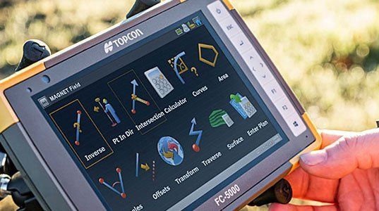 Land survey equipment