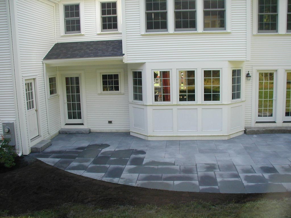 Bluestone patio