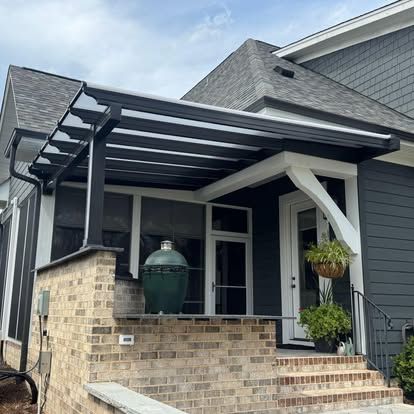 a house with steps to the porch