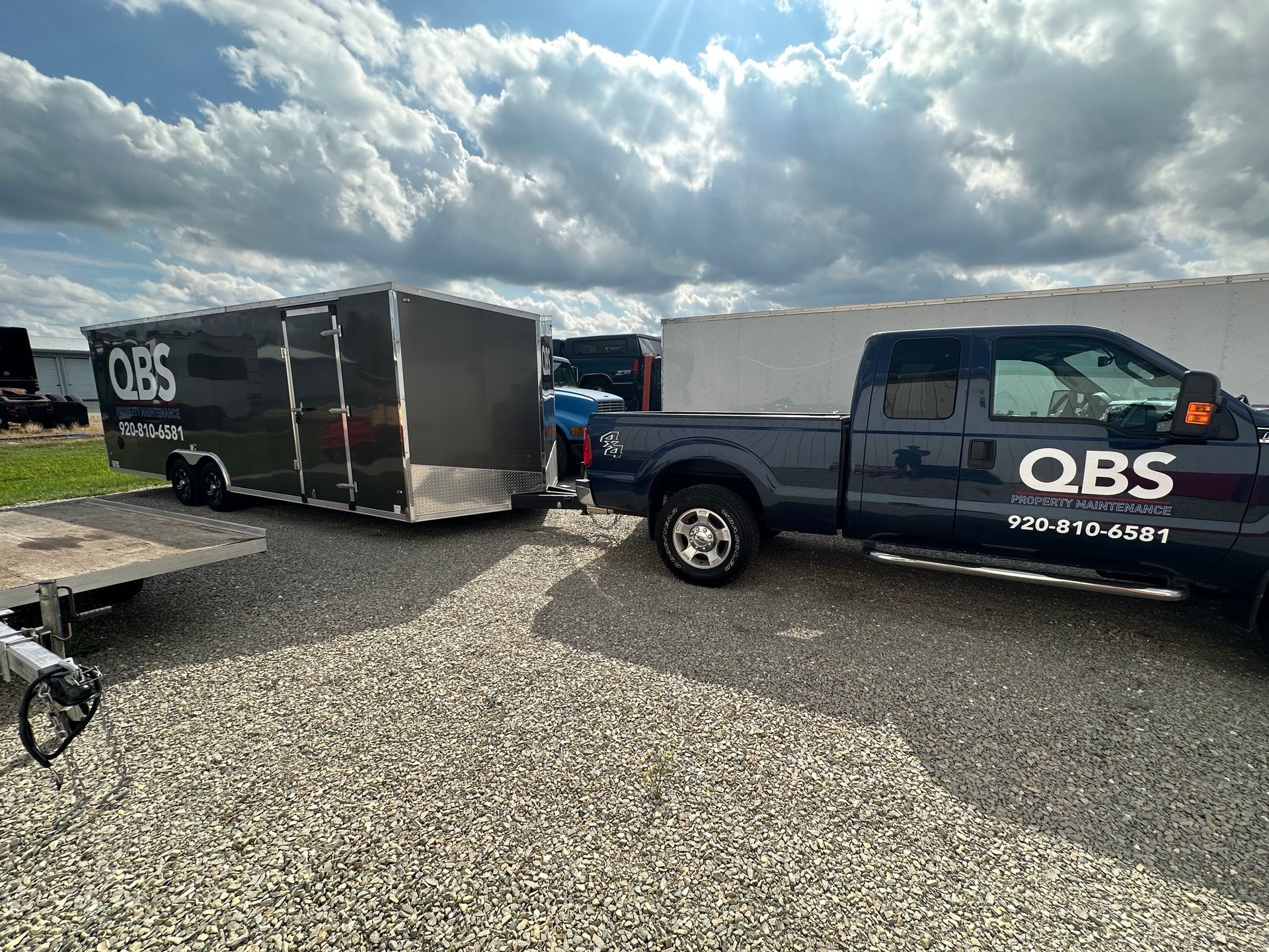 company pickup truck