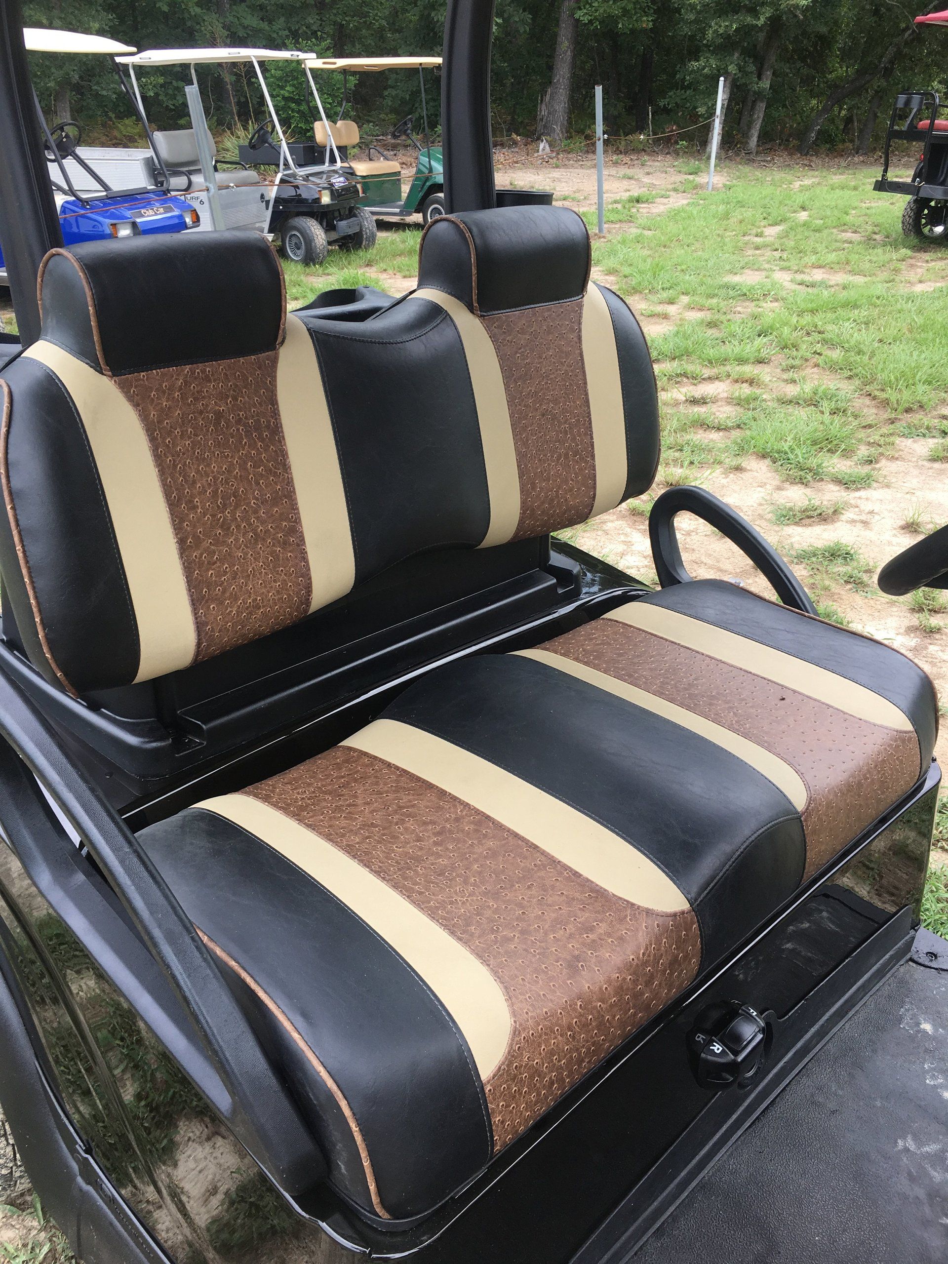 Custom Golf Cart Seats | Cart Seat Sales | Hawkins, TX