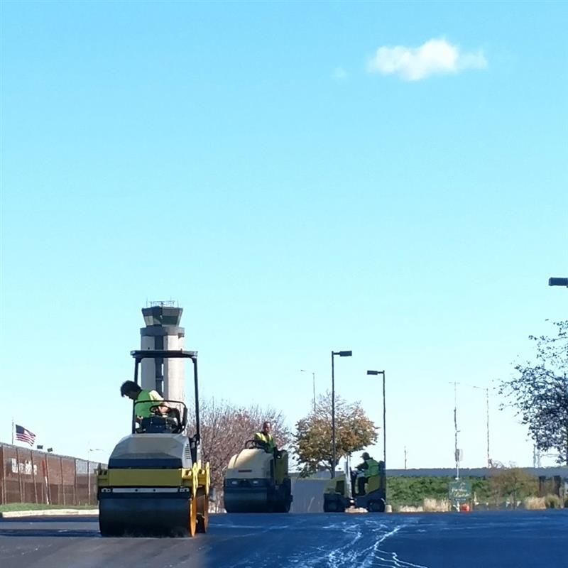 Professional asphalting service