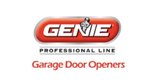 Genie Professional Line logo, featuring the brand name in a red oval and the text 
