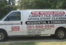 The Woodland Carpet Service Van