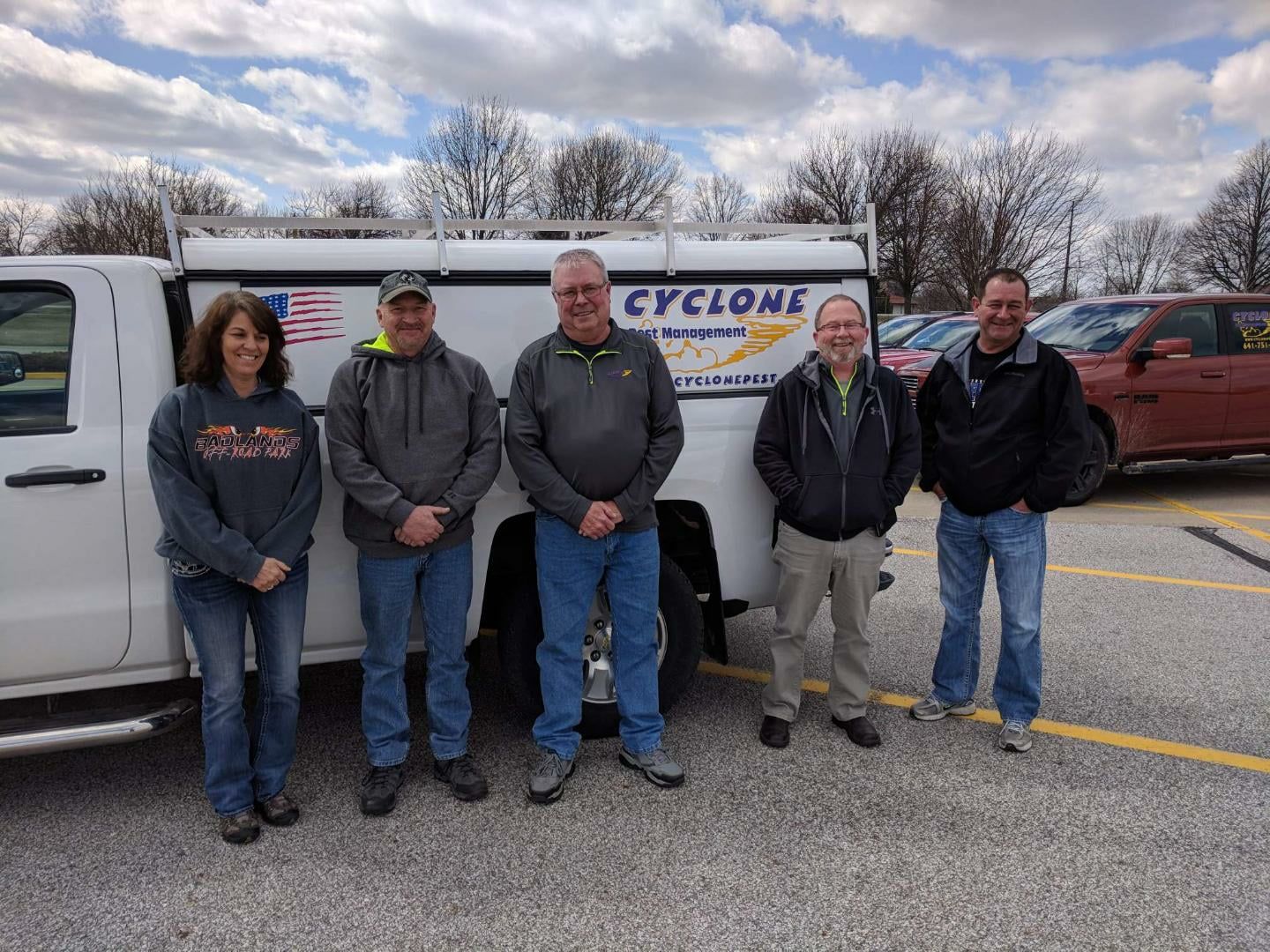 Cyclone pest management expert team.