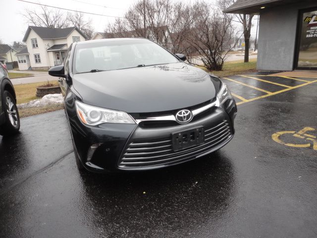 Black car front view