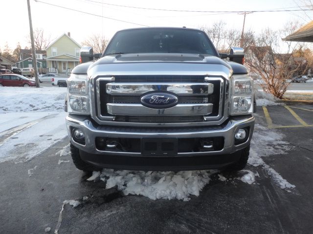Ford truck repaired - front view