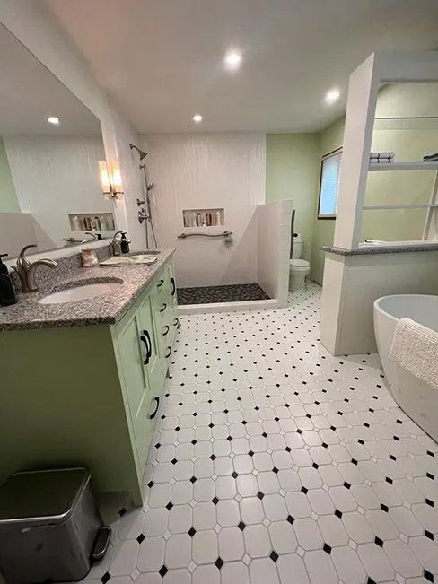 Bathroom tiles design