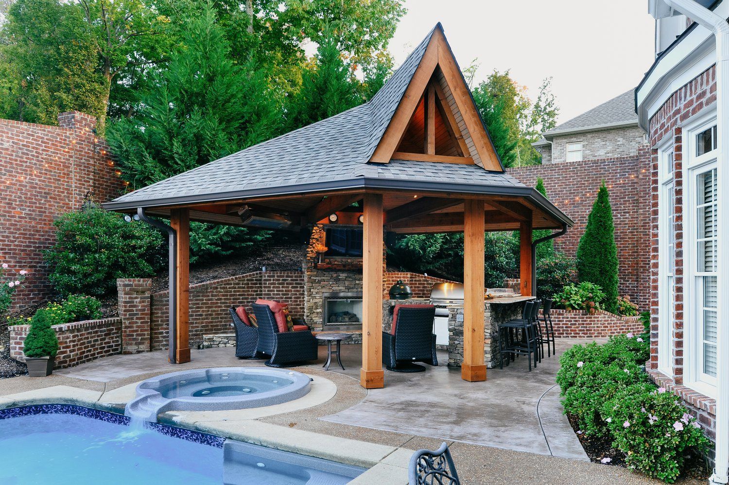 Outdoor living spaces