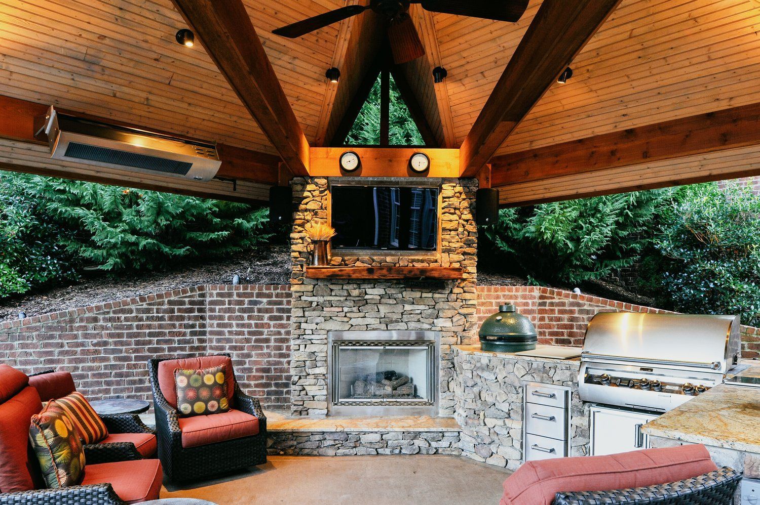 Outdoor living spaces