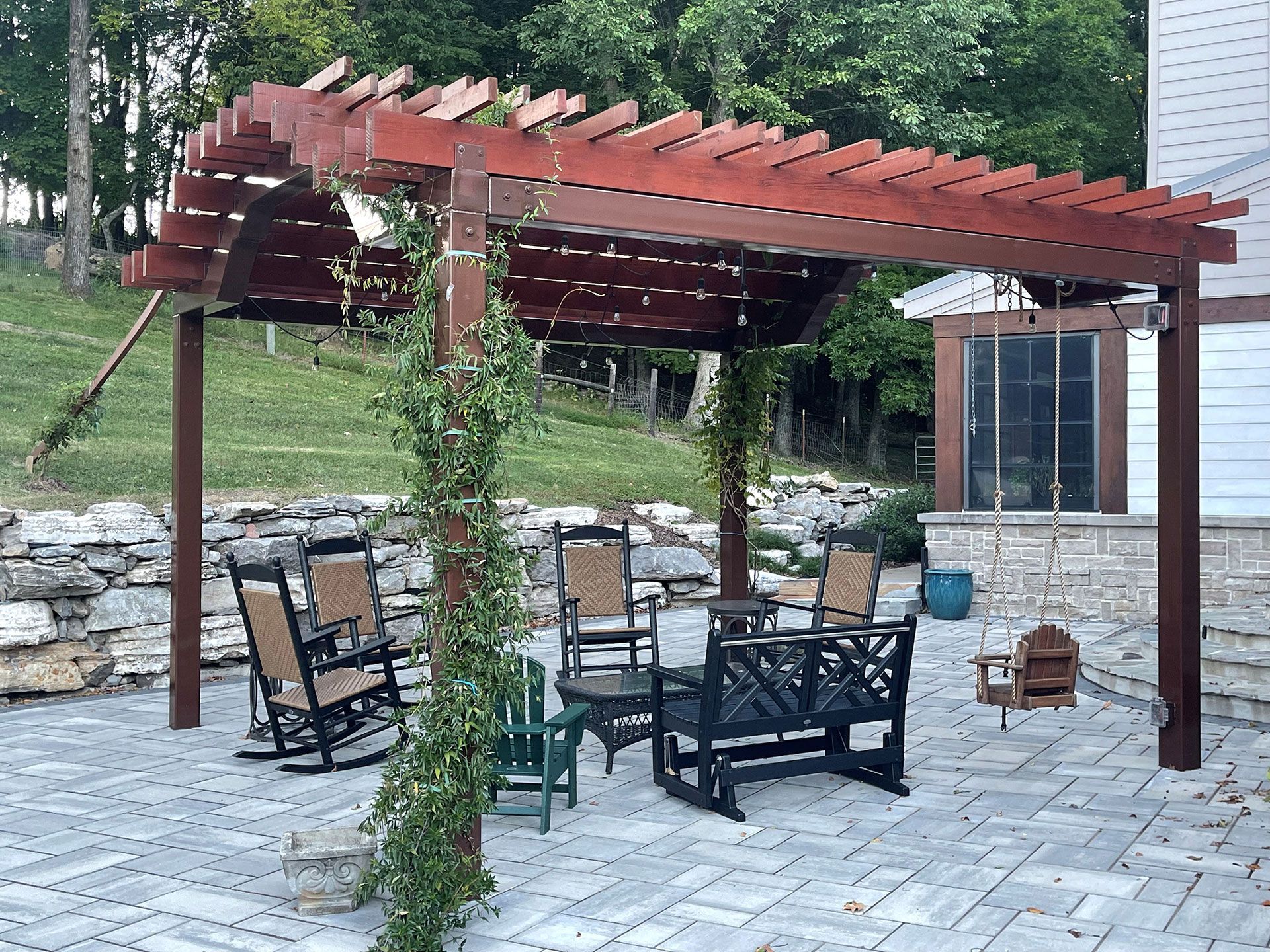 Coleman pergola outdoor living