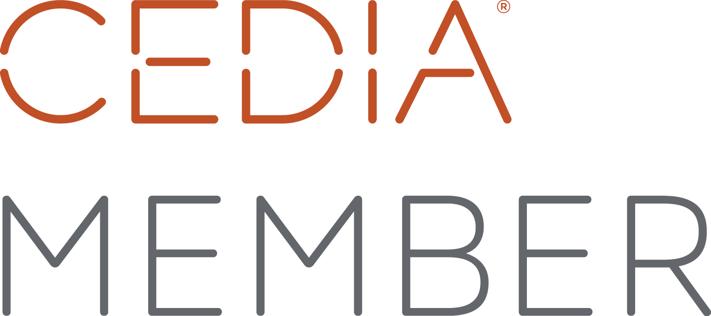 A logo for a cedia member on a white background.